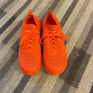 Oliver Cabell Form 1 Vibrant Orange Sneakers Size Women’s 8